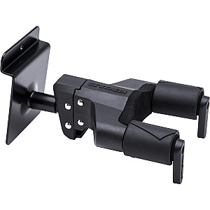 Hercules GSP39SB PLUS Auto Grip System Guitar Hanger Slat Wall Mount, Short Arm